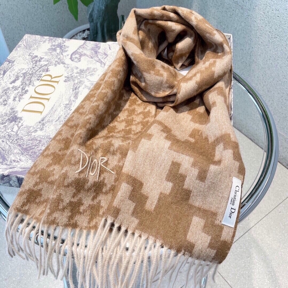 Dior gradient cashmere scarf - Picture 1 of 6